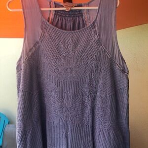 Lucky Brand Lavender Sleeveless Top